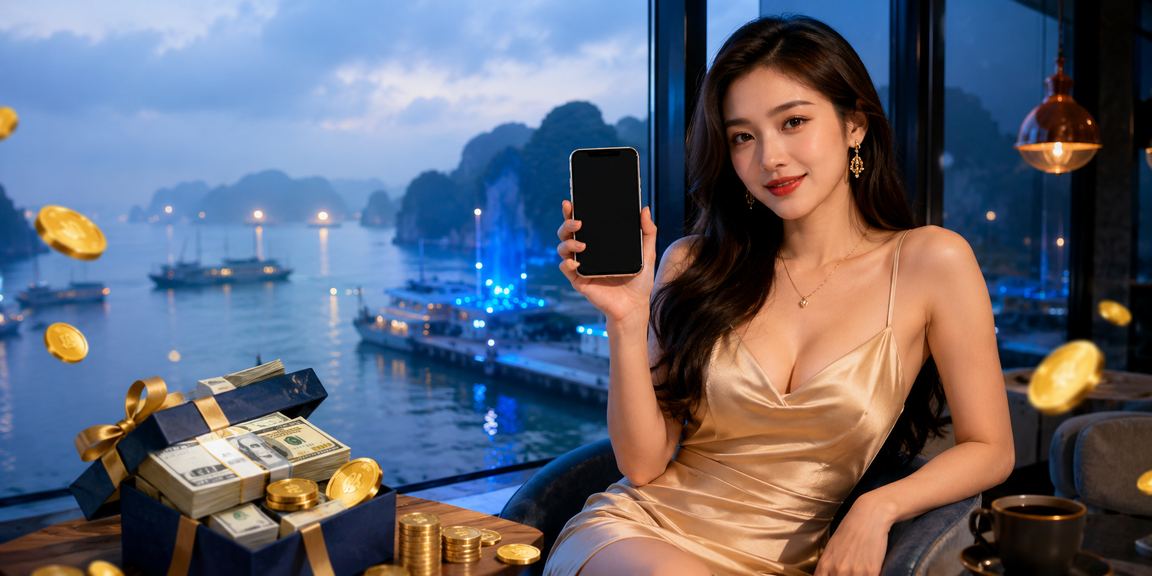 Chương trình VIP và thưởng đặc biệt trên nền cảnh vịnh Hạ Long