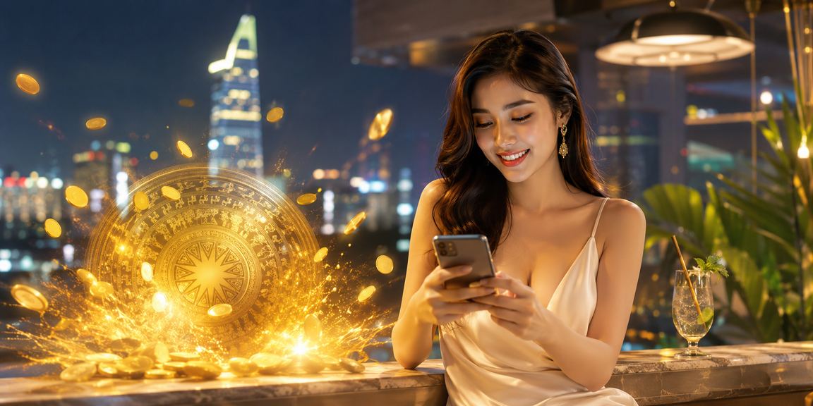 Người dùng tại TP. Hồ Chí Minh trải nghiệm casino trực tuyến trên điện thoại ban đêm