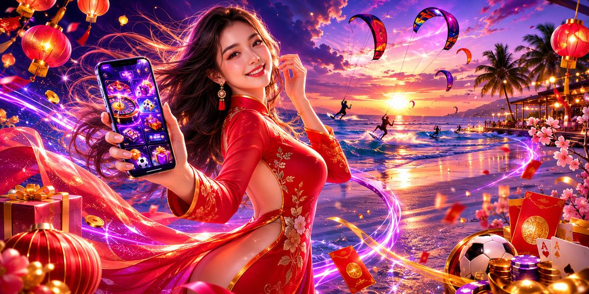 Phụ nữ mặc áo dài tại Mũi Né nhận phong bì đỏ thưởng từ sự kiện cược đặc biệt